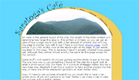 Web Design for Saratogas Cafe